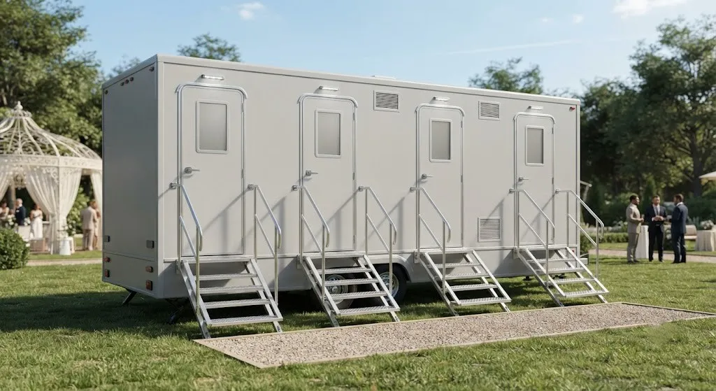 4 Stall Restroom Trailer in Clearwater, FL